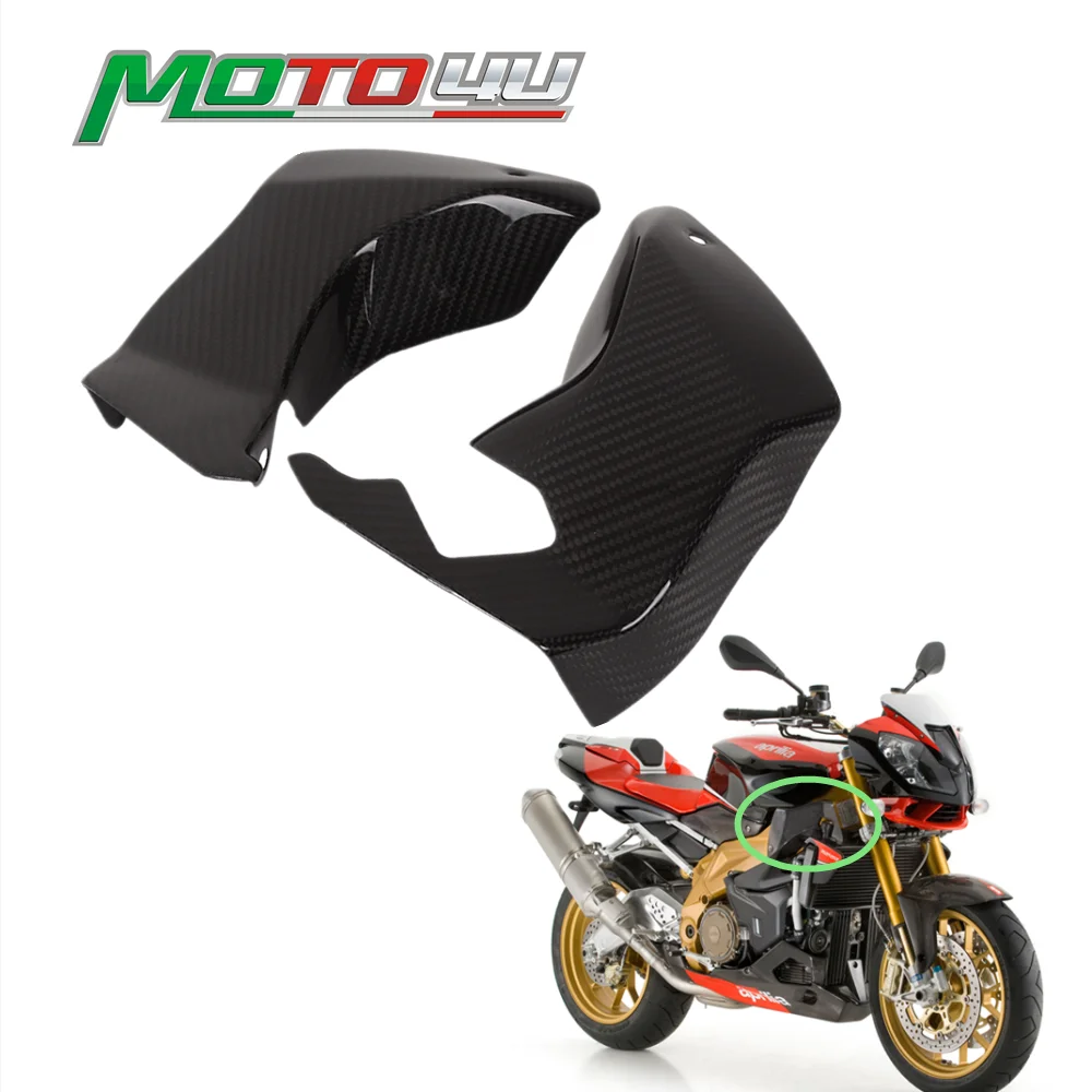 

For Aprilia Tuono 1000 2006 2007 2008 2009 2010 2011 Carbon Fiber Ram Air Cover Motorcycle Fairing 1 Pair (Left & Right Side)