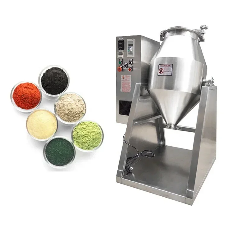 

Cone Blending Equipment Flour Food Powder Premix Blender Machine Double Cone Mixer