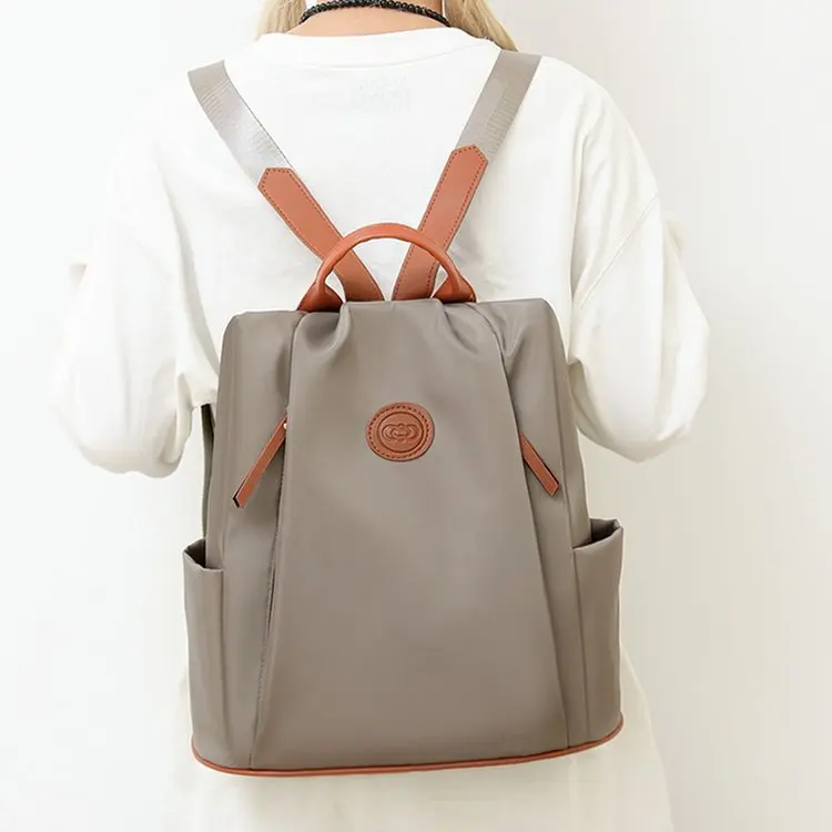 Легкая большая вместительная противоугонная ткань из бычьей ткани вместо Faionable дорожная женская сумка 2024, новая модель, мягкая ручка на молнии C...