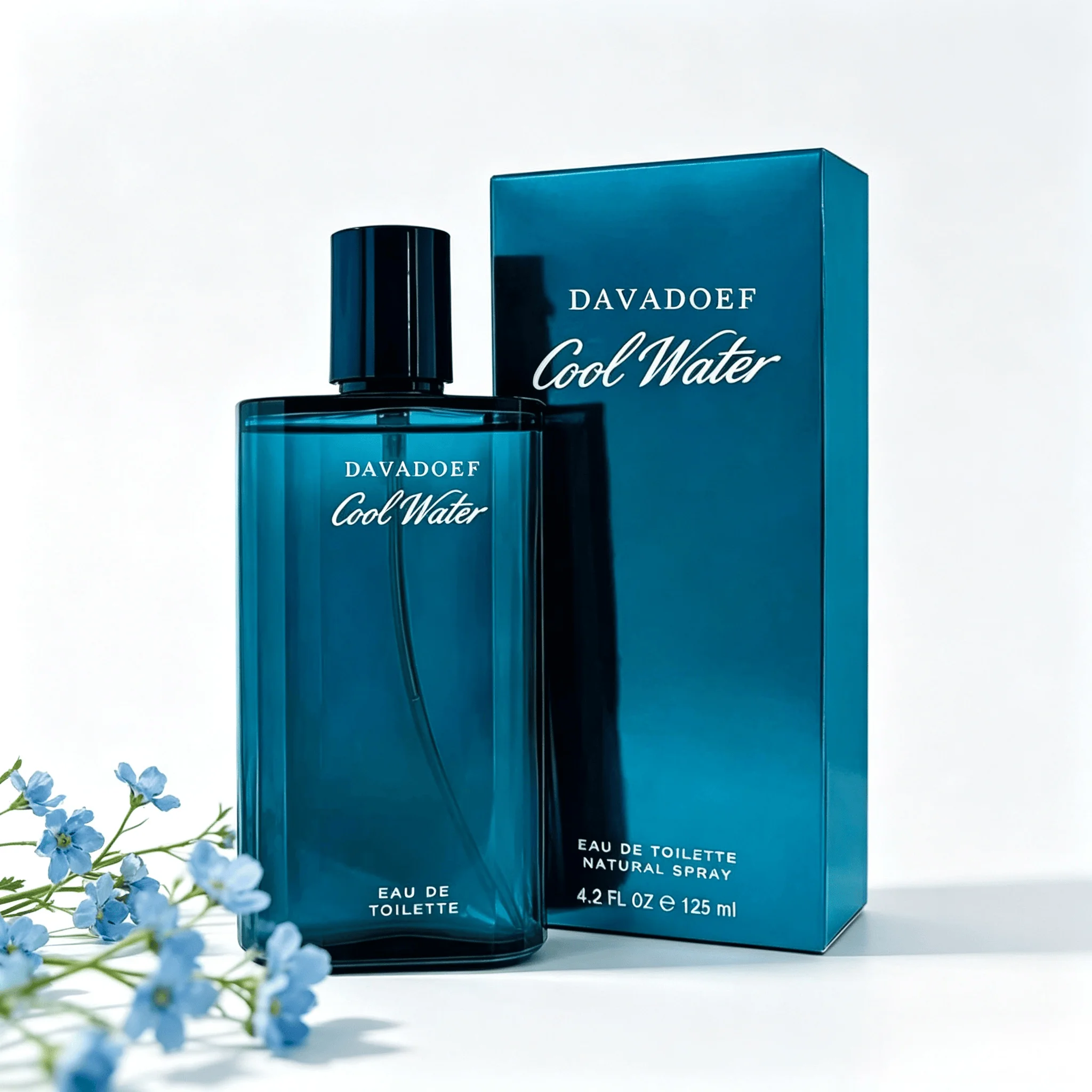 Davidoff Cool Water Men Perfume 125ml Eau De Toilette Natural Spray Long Lasting Marine Aquatic Scent Male Fragrance Luxury Gift Box For Daily Dating Travel view 3