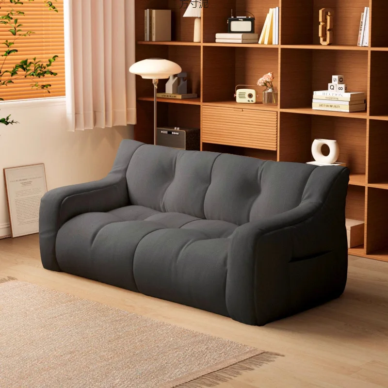 Modern Small Sofa Lazy Leisure Balcony Floor Luxury Home Sofa Recliner Italian Living Room Sofás Para Salón Postmodern Furniture