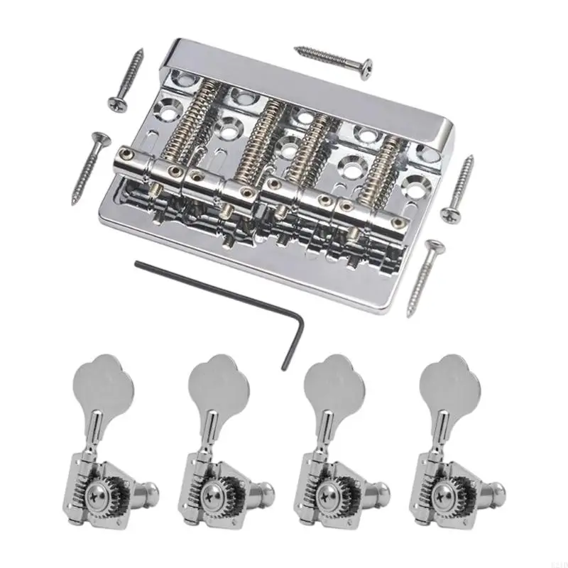   Adjustable Bass Bridge for Precise Individual String Control Tasks
