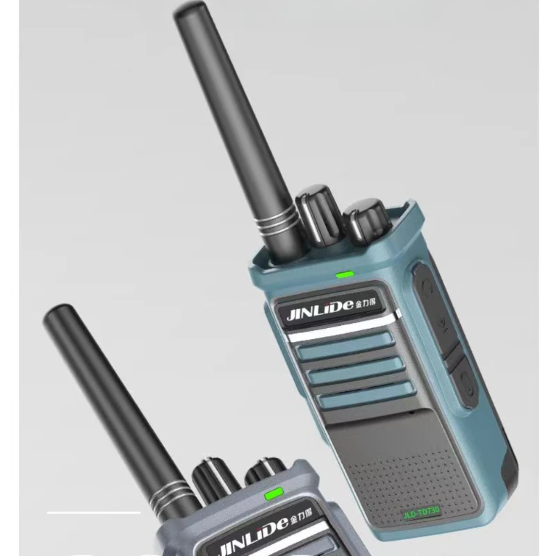 Jinlid-walkie-talkie profesional TD730, versión de ingeniería, transmisor inalámbrico, civil, sitio de construcción, al aire libre, 1-5km