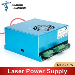 MYJG 50W CO2-Laser-Netzteil 110V/220V Universal, für 35~50W Schneid- und Graviermaschinen-Laserröhre