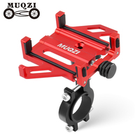 ​​MUQZI Bike Phone Mount Universal Motorcycle Handlebar Mount Cell Phone Holder 360° Rotation for 4.5-7 inch Smartphone