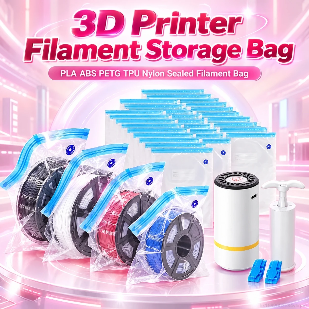 Petg Filament - Saco de armazenamento para filamento de