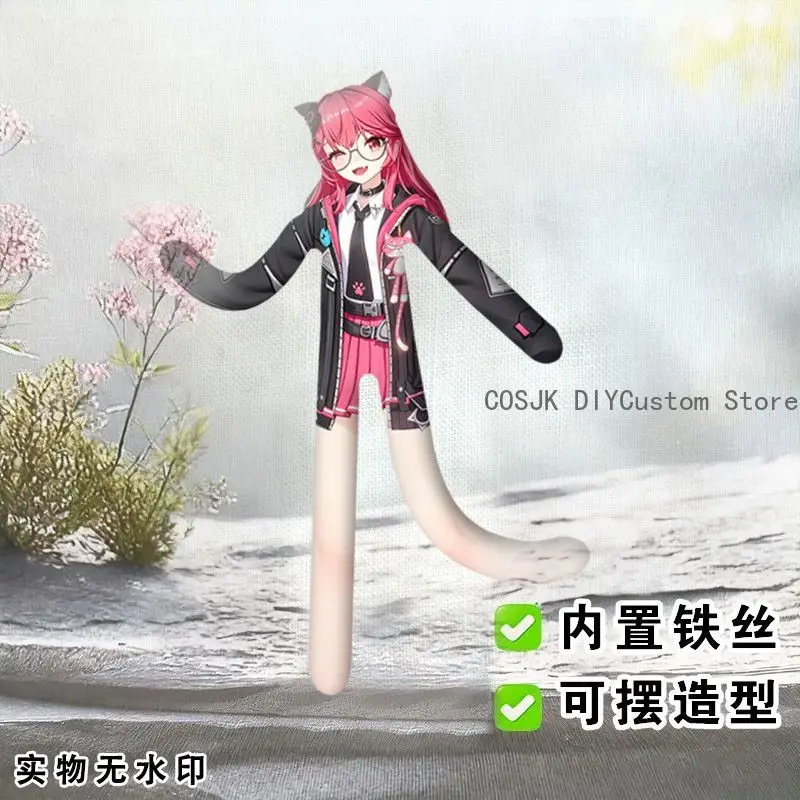 

Game Neverness to Everness NTE Nanally Collins Anime Figure Abstract Wiggable Puppet Have Iron Wire Skeleton Cosplay Funny Gift