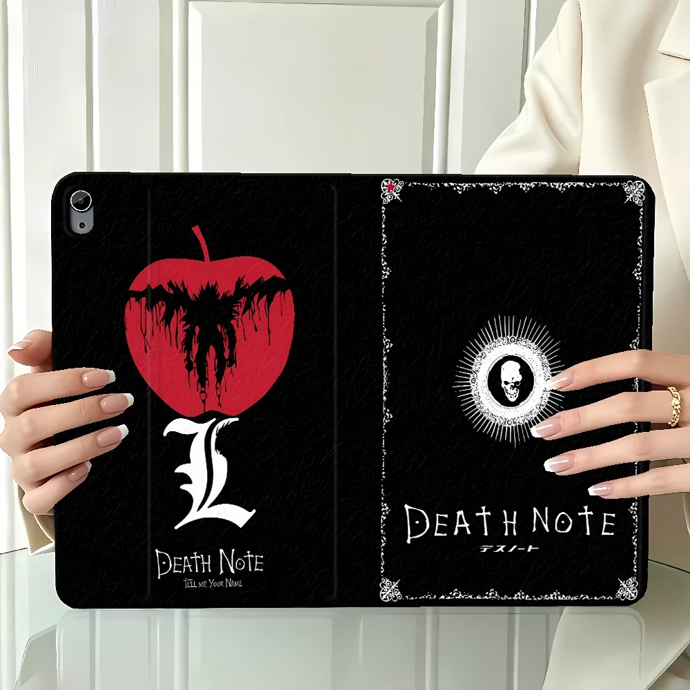 Anime D-EATH NOTE Dark Case for Samsung Galaxy Tab S9+ S10 Lite A9Plus S10 Plus S10FE A8 S7 S8+ S9 FE S11 A11 A7 Lite With