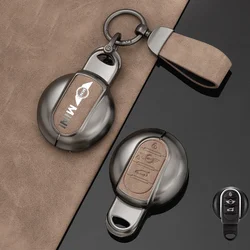 Zinc Alloy Car Key Case Cover Shell Holder For BMW Mini COOPERS ONE JCW F56 F55 F54 F57 F60 R55 R56 R57 R58 R59 R60 S Roadster