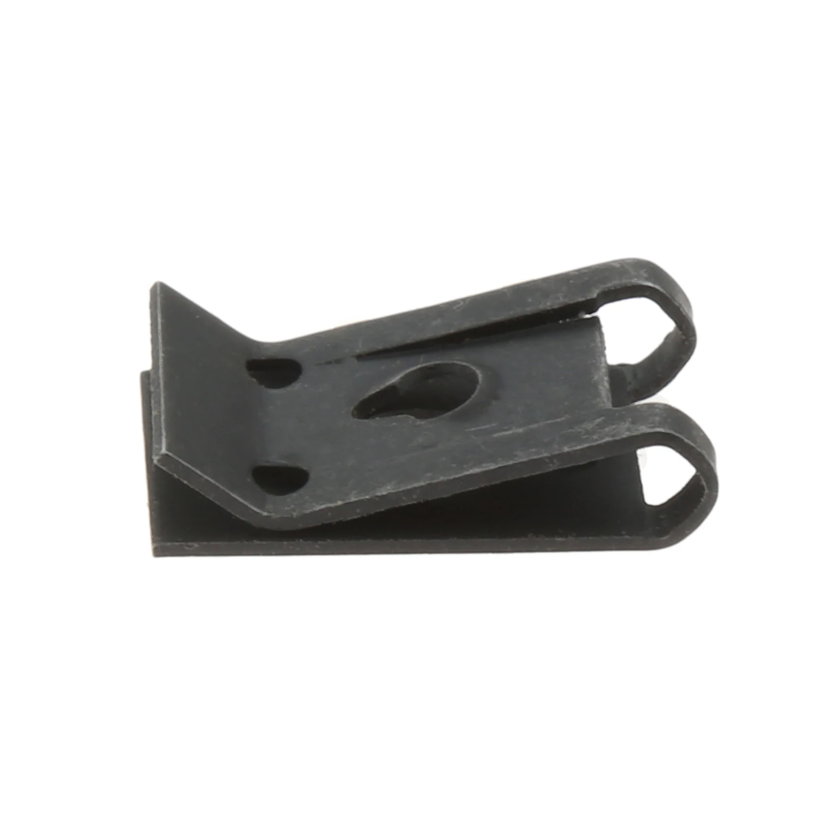 20Pcs Car Fastener Clip Automobile Engine Fender Bumper Guard U Type Screw Base Clips Nut Mounting Fastener Clamp Clips 3mm Hole