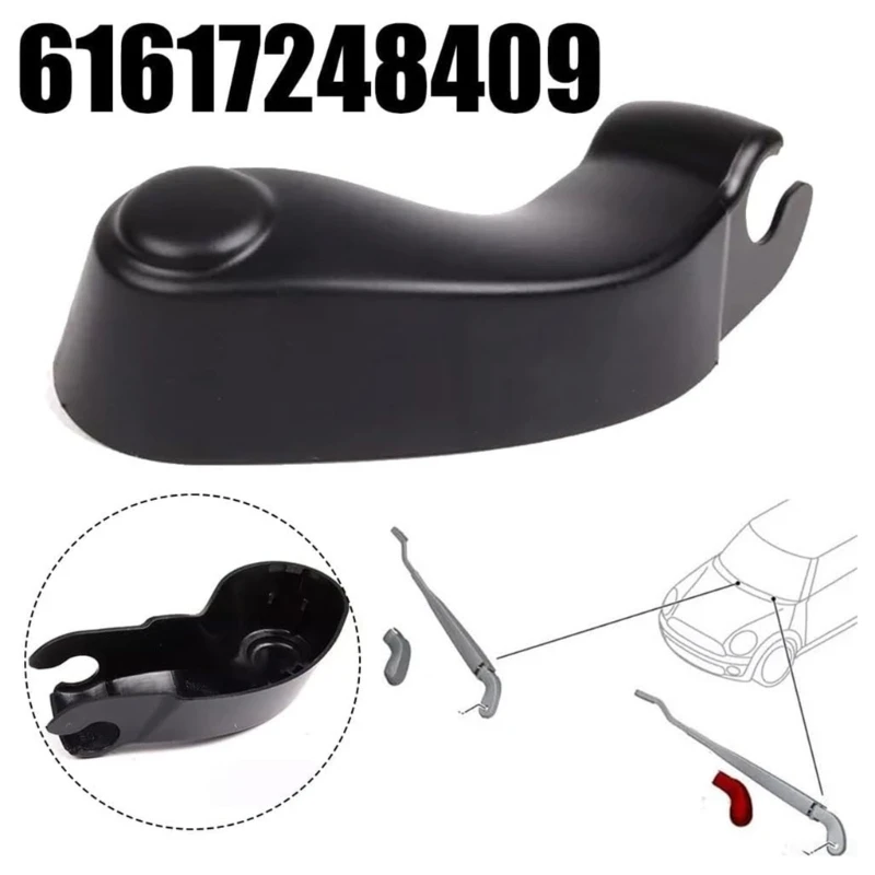 

Крышка гайки переднего стеклоочистителя для Mini Cooper R56 R57 R55 2008-15 OEM номер детали 61617248409 Сменные автомобильные аксессуары