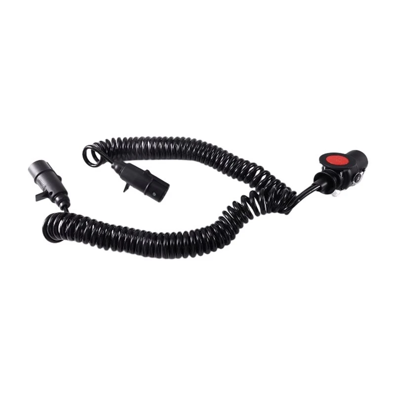 Power Cord Connection Trailer Cable Extension, 15-Core To 7-Core For Volvo Scania Benz