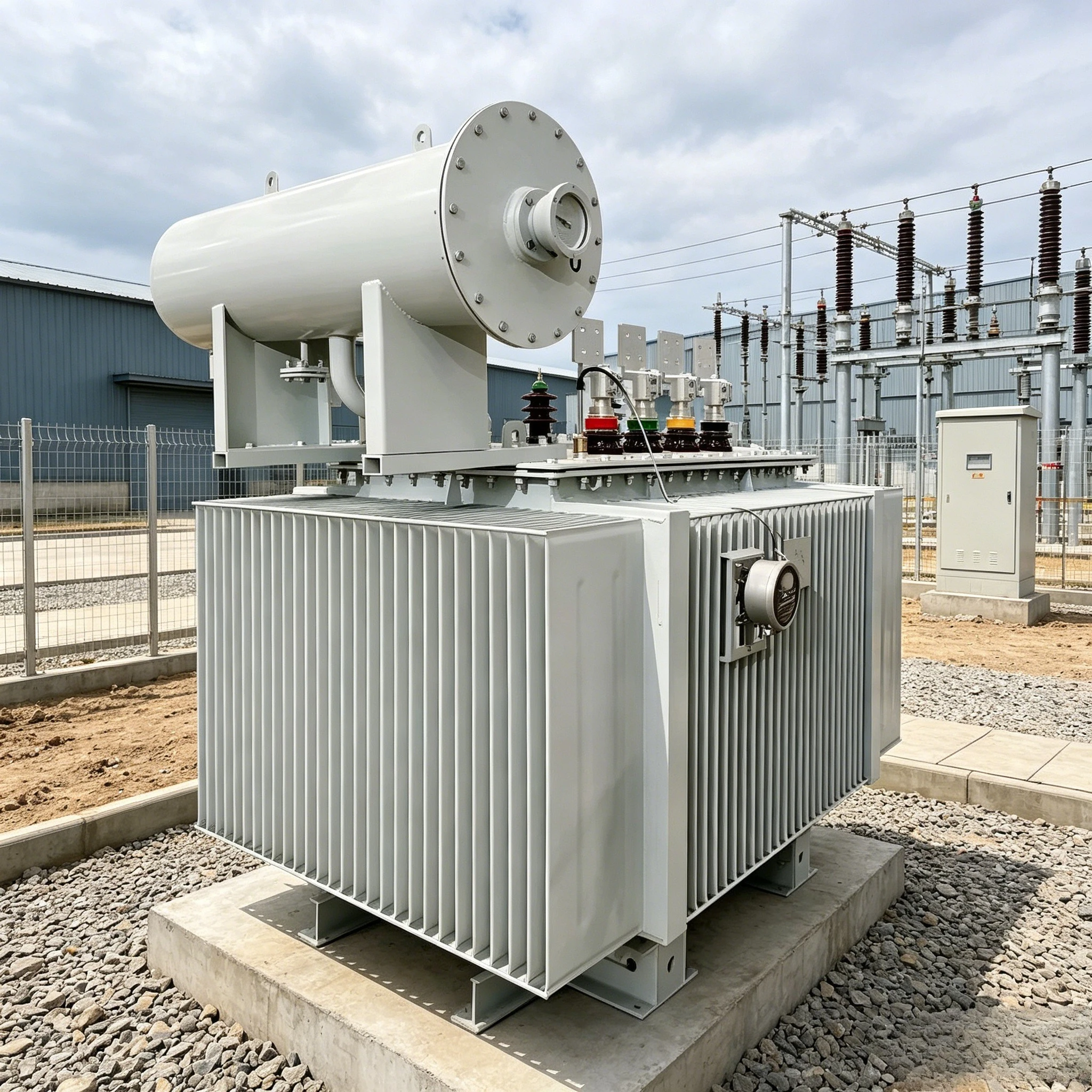 Oil Immersed Transformer Electrical Distribution Transformer Three Phase High Voltage Power Supply Equipment Customized