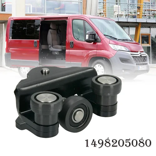 Imagen 2 del producto Rodillo Inferior de Puerta Corredera Derecho Izquierdo Compatible con Citroen FIAT Scudo Peugeot Expert 2007-2016 1498205080