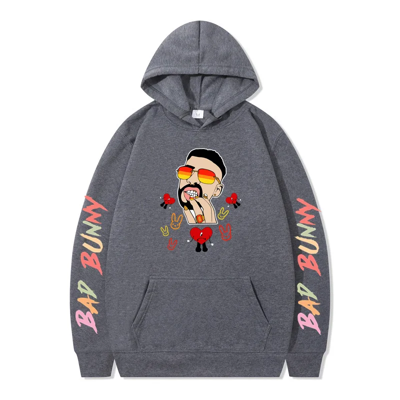 BAD BUNNY Series Hoodie Tomorrow Will Be Nice Graphic T Shirts Unisex Men /Women Sweatshirt