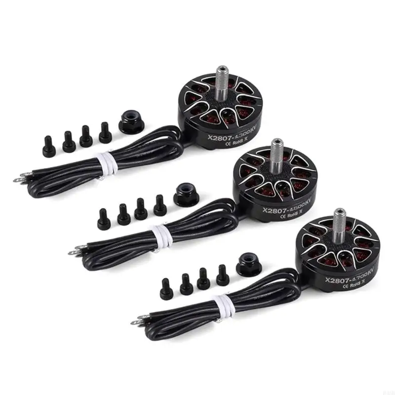 

D46B 2807 Motor 1300KV 1500KV 1700KV 2-6S Brushless Motor for FPV 7in LR7 Long Ranged