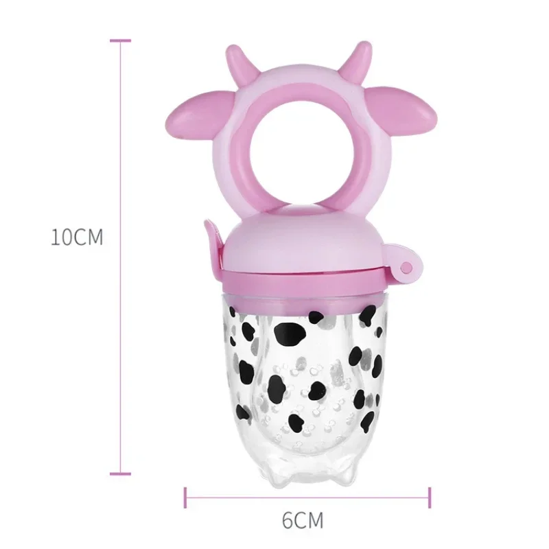 Baby Food Feeding Spoon Juice Extractor Chewing Fruit Vegetable Bite Eat Auxiliary Silicone Safe Babies Tableware Infant Bottles