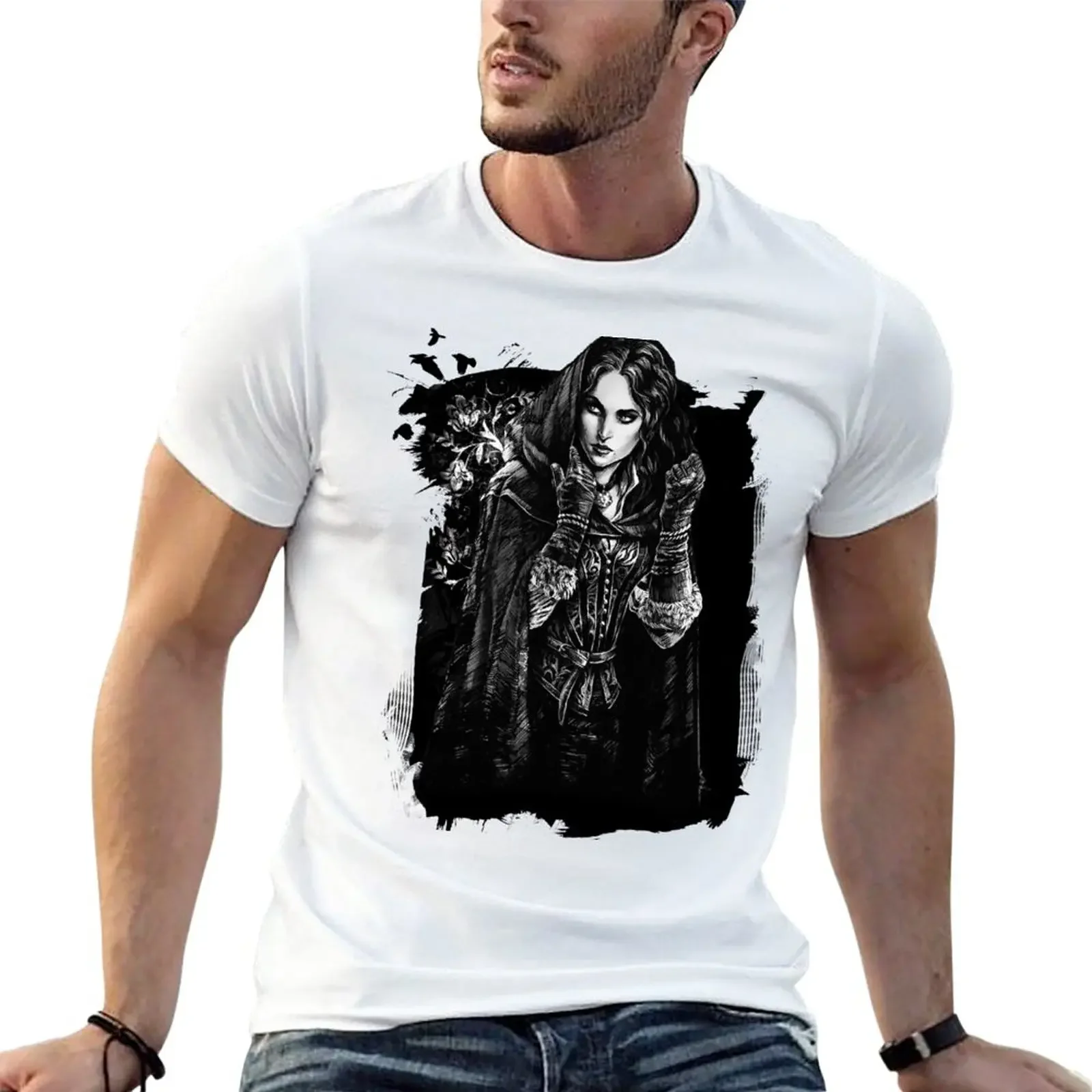 New Yennefer of Vengerberg T-Shirt hippie clothes boys animal print shirt t shirts for men graphic