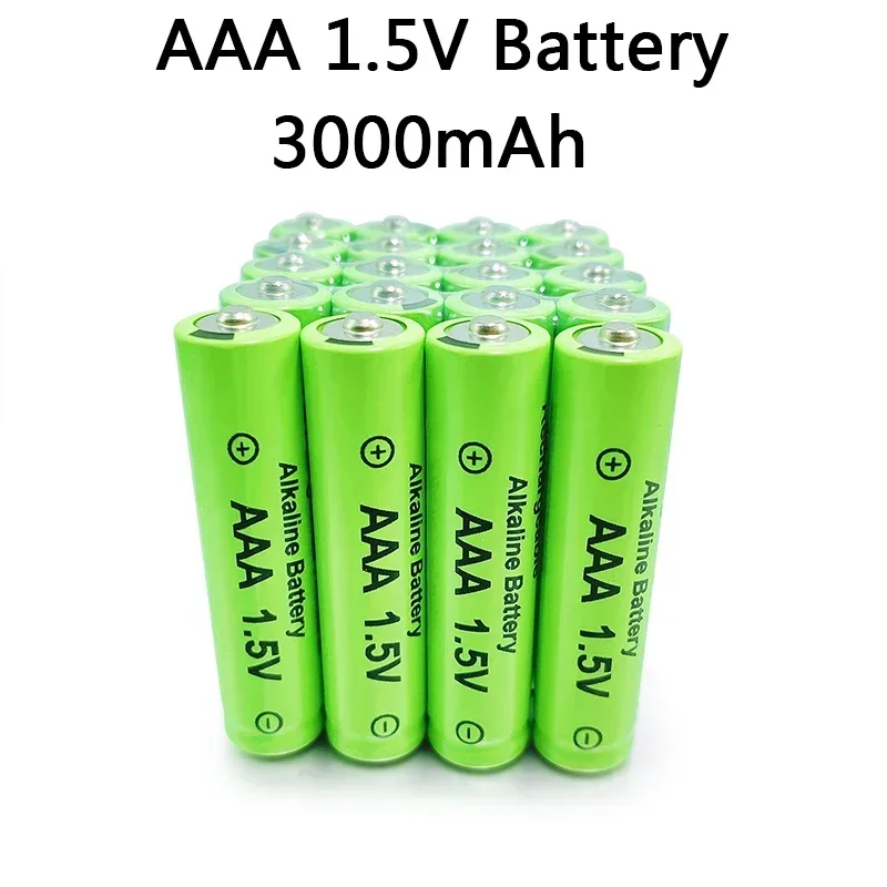 

New AAA battery 3000mAh 1.5V alkaline AAA rechargeable battery for remote control toy light battery high capacity Long endurance