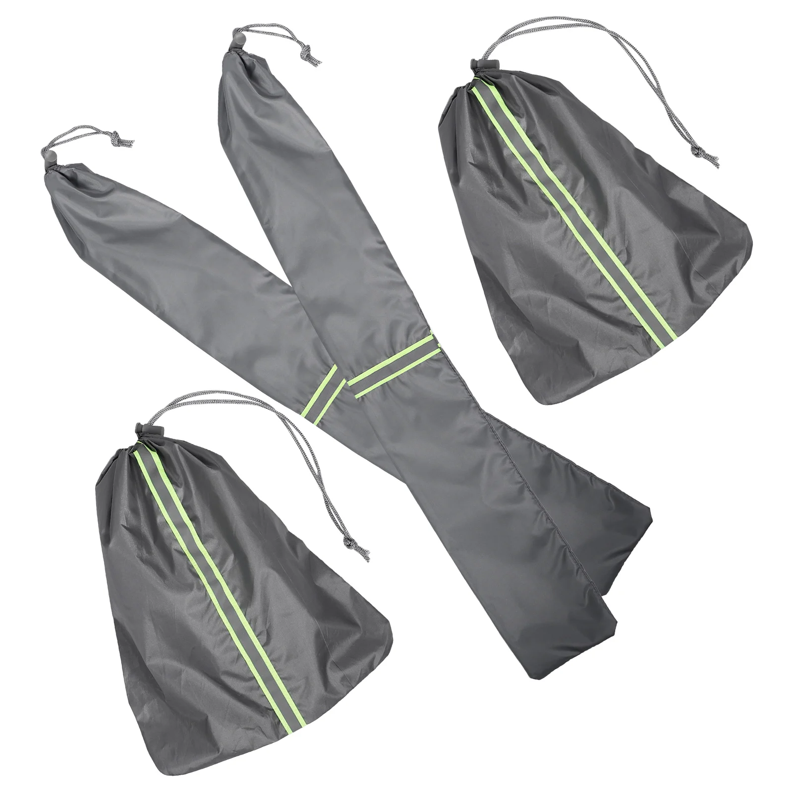 

4pcs Car Wiper Cover Waterproof Snowproof Frost Protector for Electric Plug Polyester Travel Outdoor Hose Spout