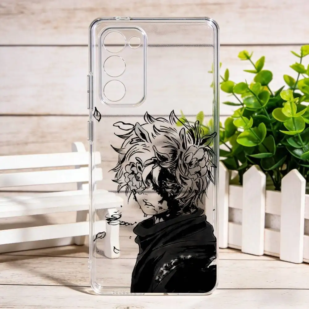 

Hell's Paradise Manga Cool For Samsung Galaxy S24 S25 S23 S22 S21 Plus S24 S25 Transparent Cover Phone Case