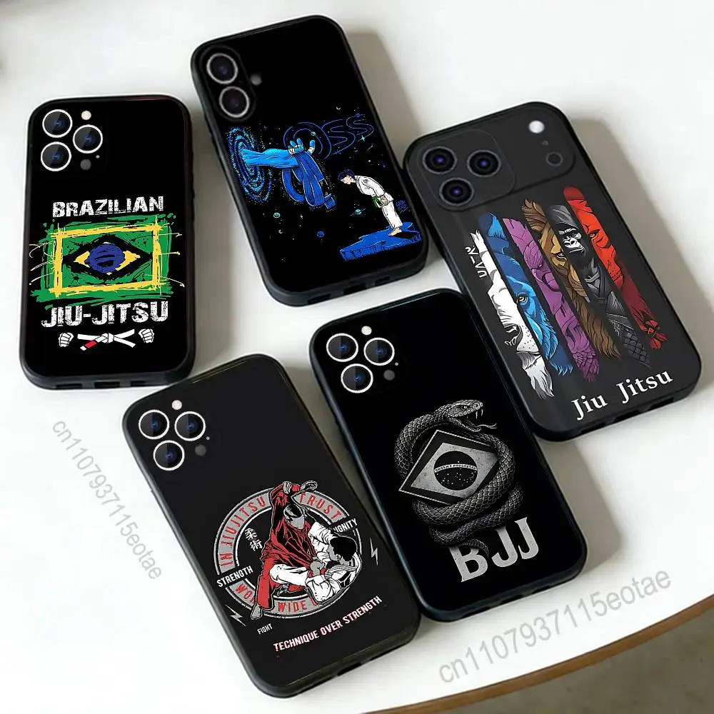 

BJJ Brazilian Jiu Jitsu COOL For iPhone 12,16,13,14,15,17,11,Pro,Max,Plus,E,Air,Mini TPU Soft to Skin-friendly phone case