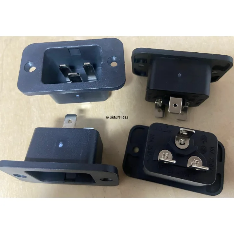 Schurter Panel Mount Plug Connector 16A 250V C20 4798.9000 (1pcs)
