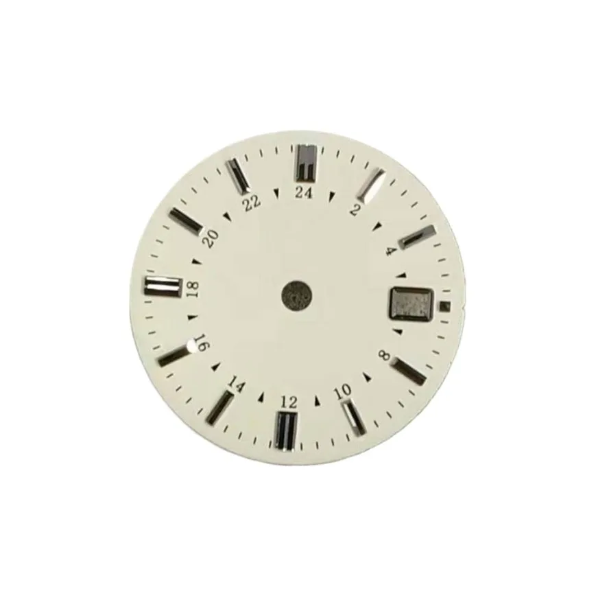 

31mm Beige Dial GMT Date No Logo No Luminous Dial Fits Japan NH34/NH35 Movement Dial Accessories