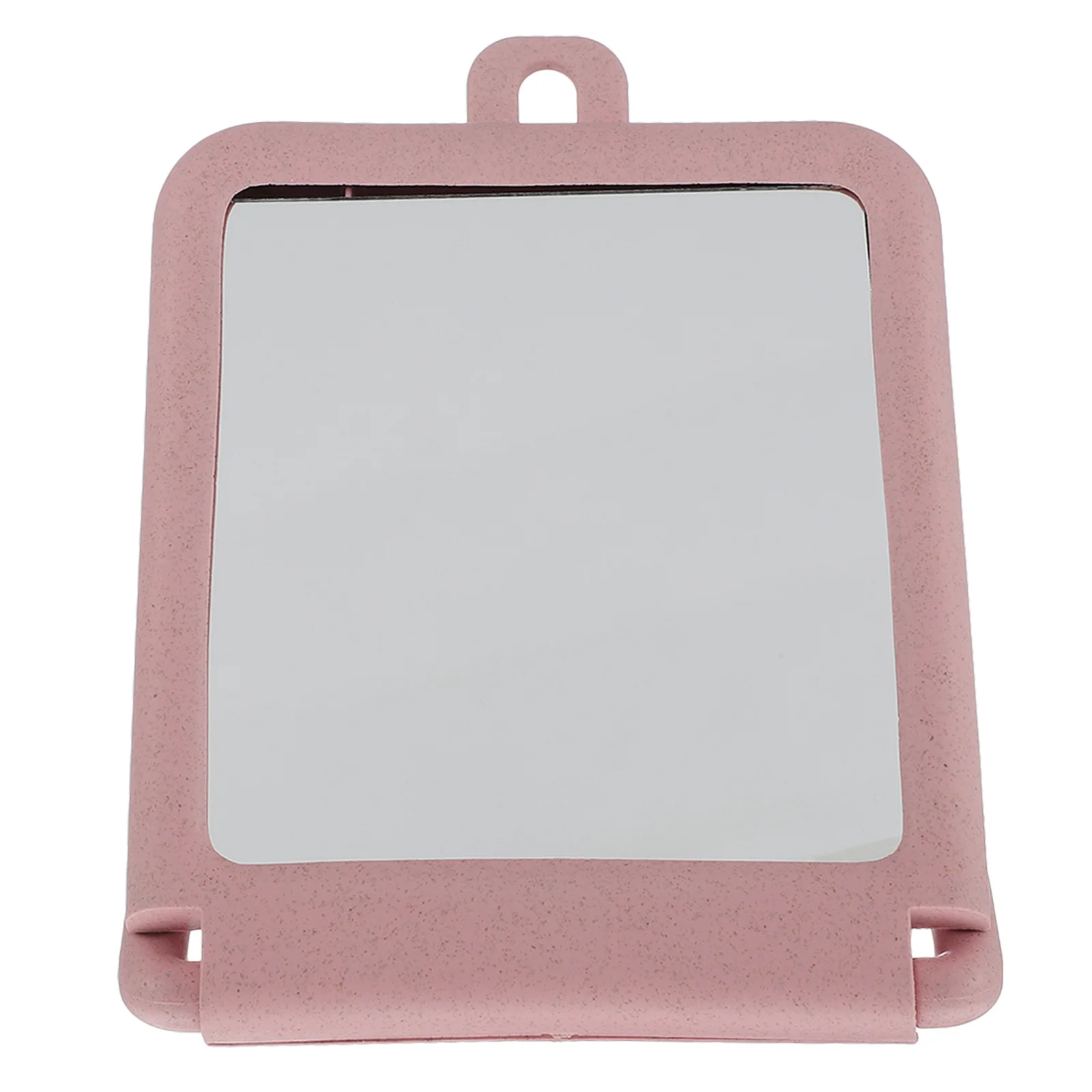

Mirror with Stand Compact Design for Desktop Tabletop Bathroom Bedroom Use Handheld Travel Mirror Dual Purpose