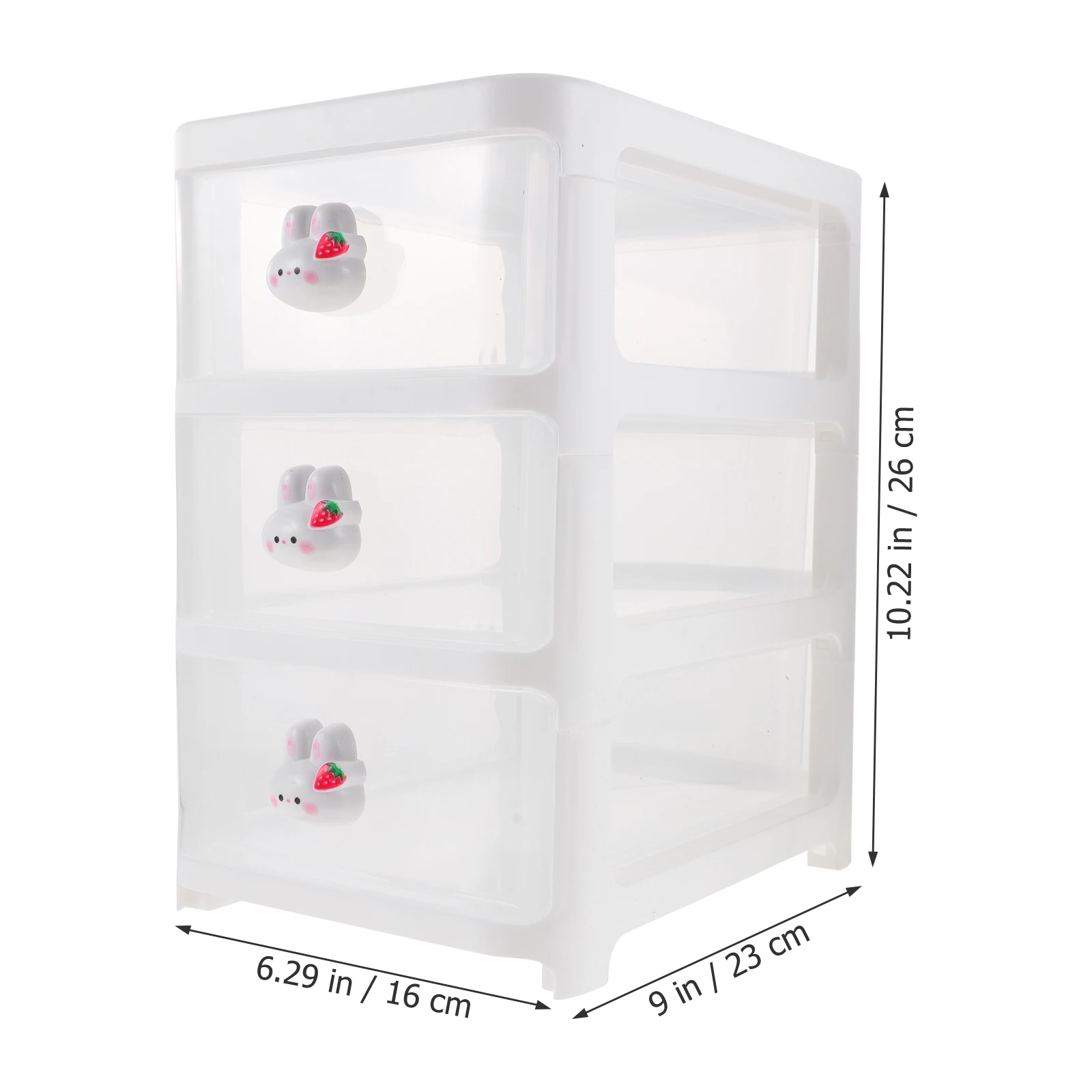 Desktop Storage Box Sundries Organizer Table Plastic Multi-layer Office Supply Stationery Layers Drawer