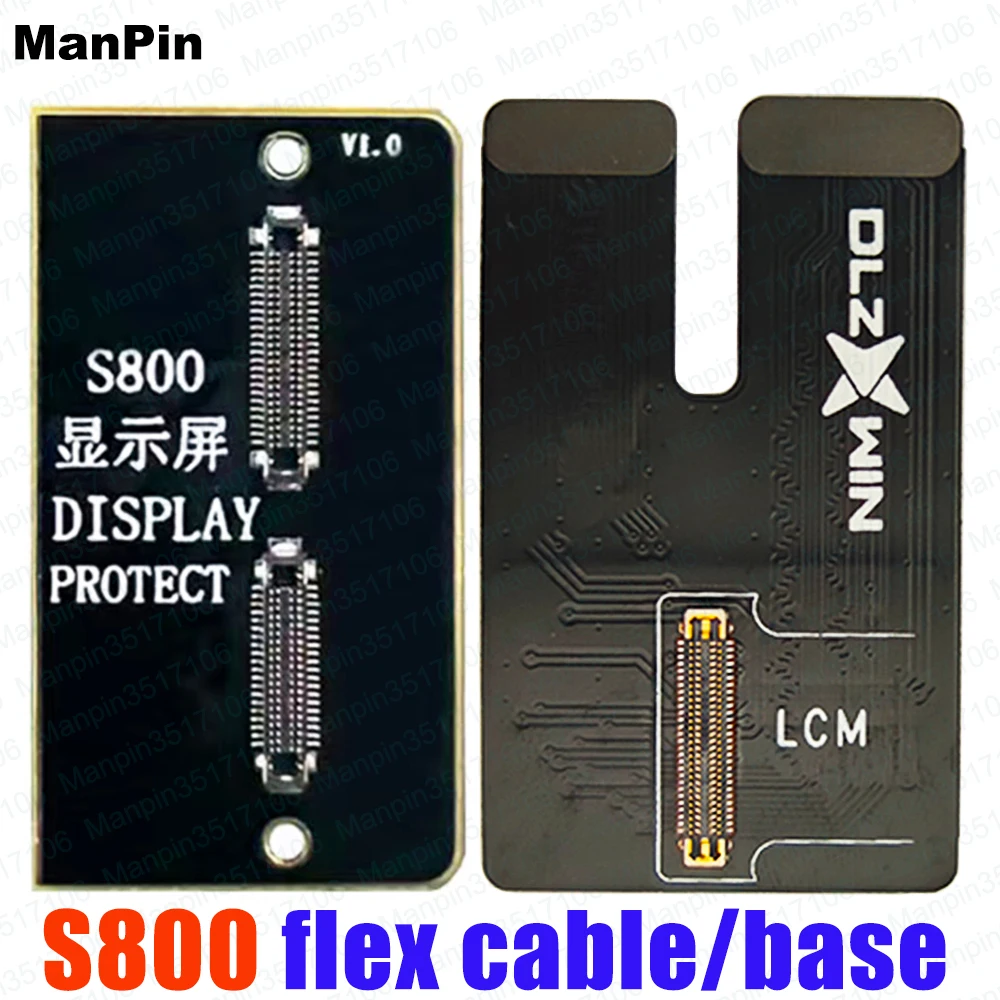 Connect Base S800 S300 Smart Tester Box Flex Cable Screen Display Touch Current Testing True Tone Recover Battery Repair Tools