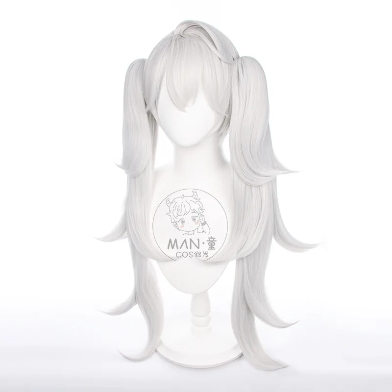 Virtual YouTuber Kuzuha gender swap cosplay wig tiger clip twin tails Halloween gift