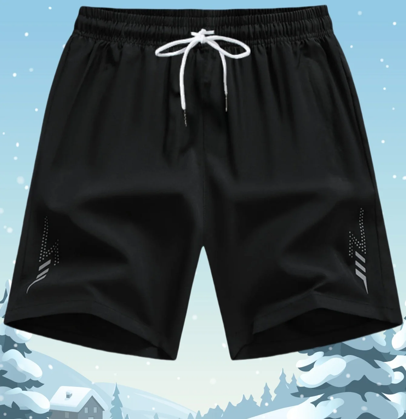 

25 Men And Women Motorcycle Casual Loose Sports Shorts Summer Hot Selling Breathable Quick Drying Low-Key Simple Printed Shorts