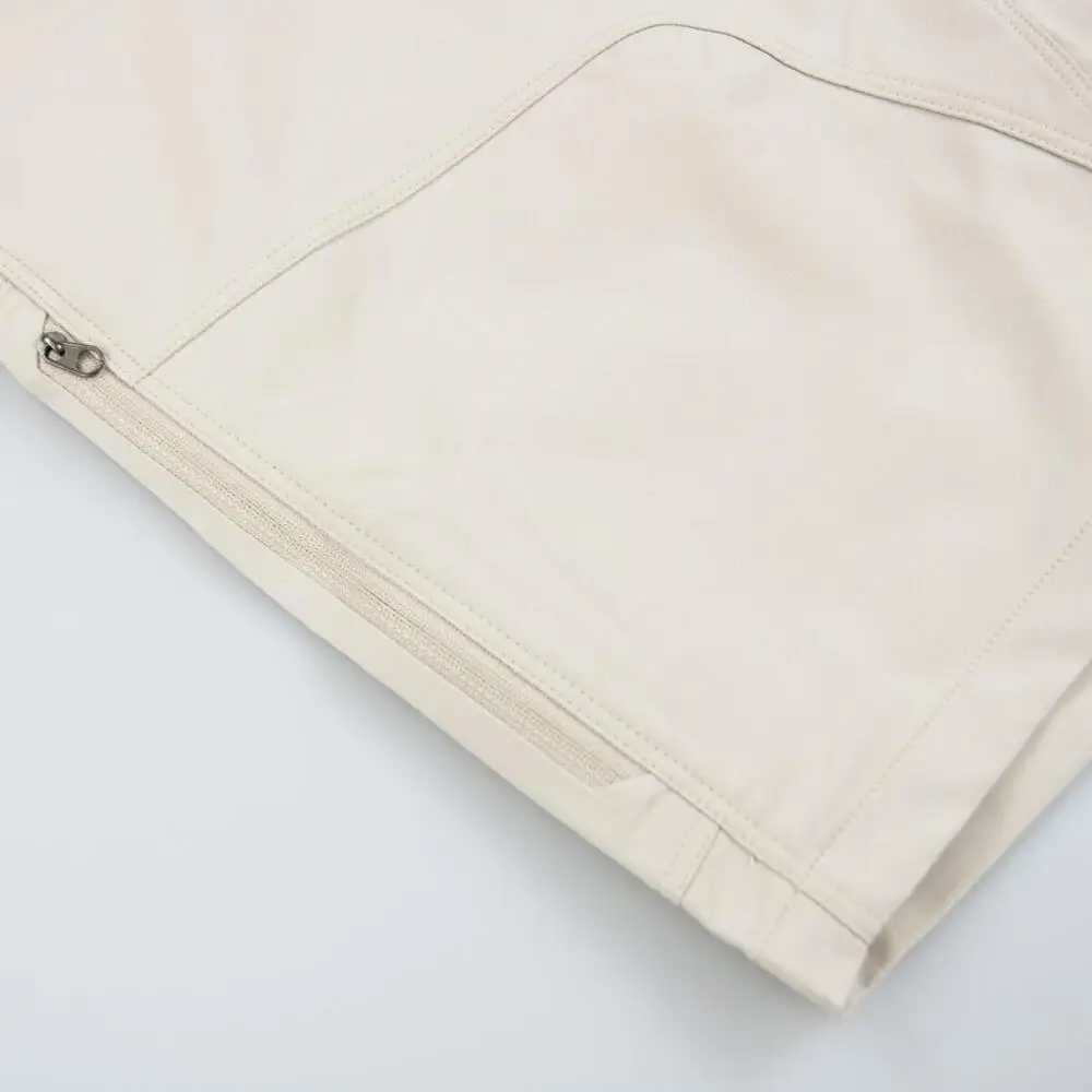 CH Herren Vielseitige Outdoor-Shorts mit Reißverschlusstasche, Feine CH Dunkle Stickerei Rechte Vordertasche, Frühling Resort Golf Training Outdoor – Detail 6