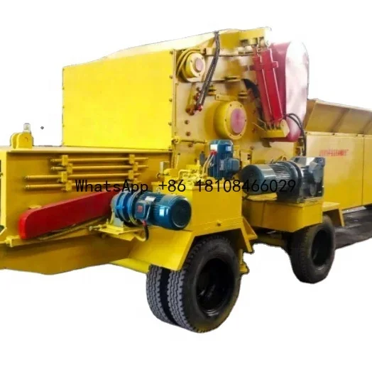 

Mobile Wood Chipper Machine diesel Wood Chipper Machine for Tractor Wood Chip Machines Delivery to Door Be Free to Installed