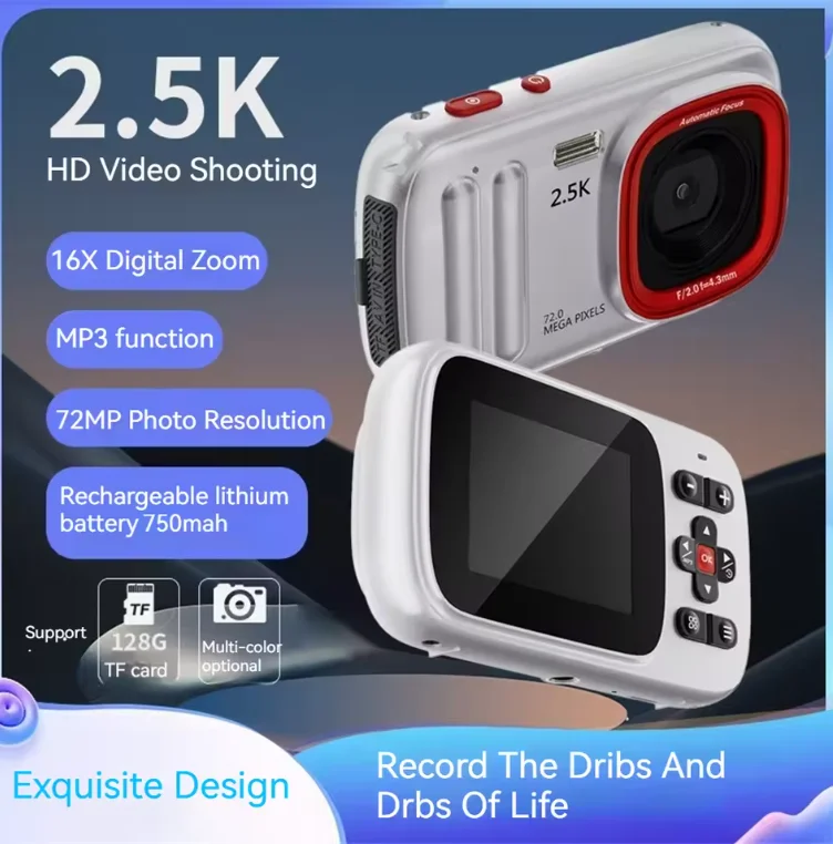 xj04-ポータブルミニオートフォーカスデジタルキッズカメラ-25k-hd-72mp-16倍ズームスターターモノキュラーカムコーダーファッションカメラ-アウトドア用