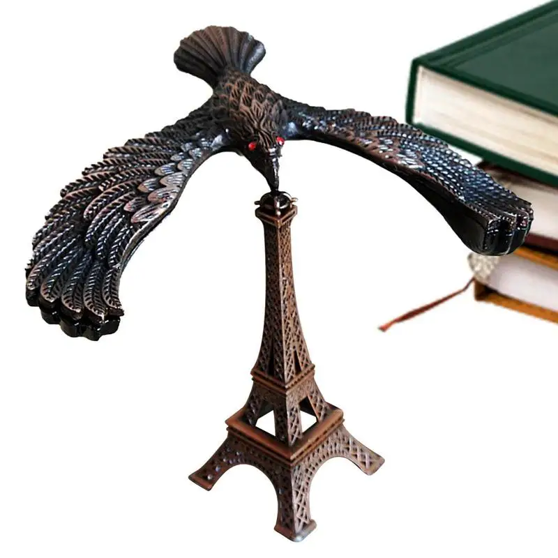 Balancing Bird Toy Self Balancing Eagle Gravity Tower Creative Balanced Eagle Tower Non Fading For Study Room Bedroom Offices