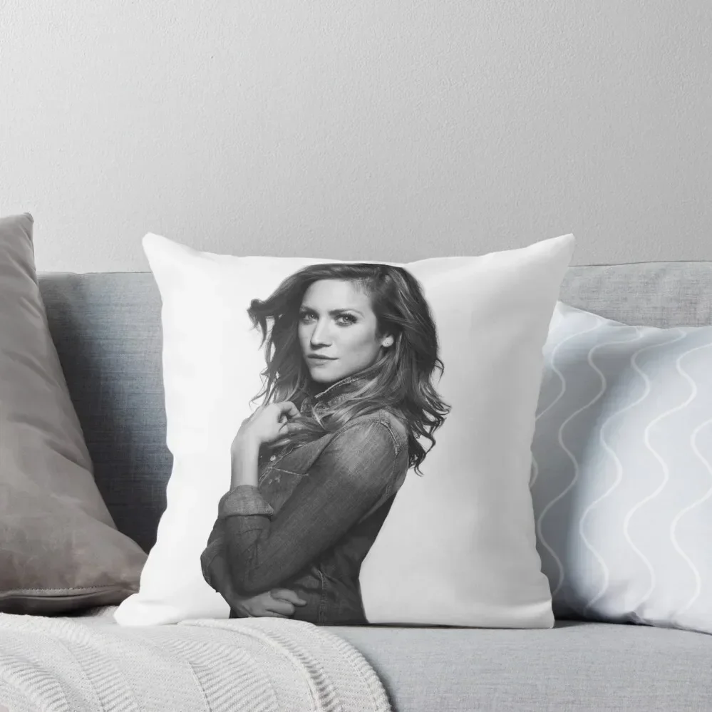 Brittany Snow artwork Throw Pillow christmas cushions covers Decorative pillowcase Sofa Cushions Cover pillow