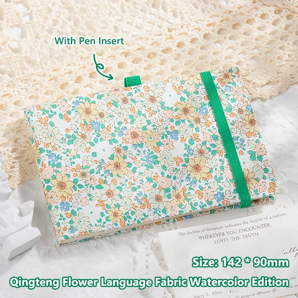 

High Quality Mini Watercolor Painting Book Portable Square Drawing Notebook Thickened 300g Art Painting Notepad Travel