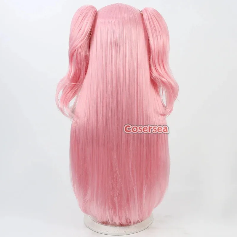 2025年11月 コセルシー プログレス ネイティブ ラブ メアリー コスプレウィッグ ロールプレイ 100cm ロング ウェーブ ピンク ポニーテール コスウィッグ 合成毛 耐熱