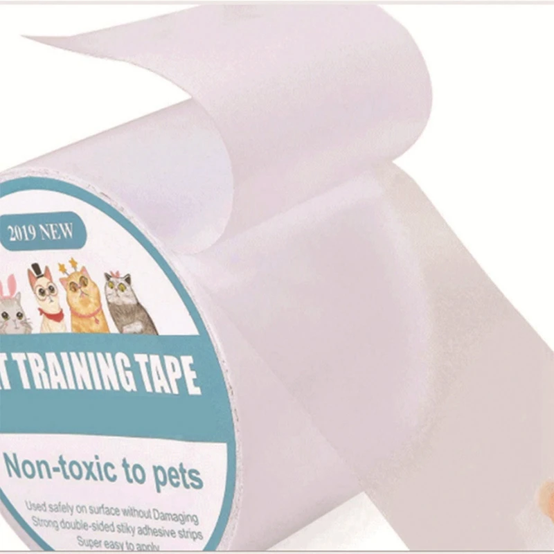 الأثاث الحرس ل القط خدش حامي ، المضادة للخدش الشريط لفة ، القط خدش الوقاية ، واضح ملصق ، 5 متر x 6.35 سنتيمتر ، 6 قطعة