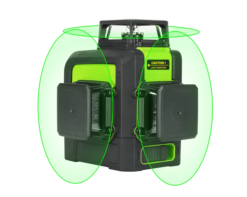 SNDWAY Laser Levels Green Laser Level 360 Degree 3D Self Leveling Vertical Horizontal Rotary Lasers 12 lines SW-333G Laser Level