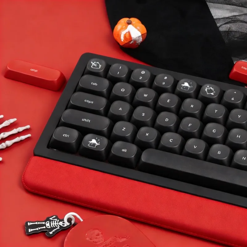 

Новые кастомные кейкапы MOA Profile — черно-белые, 5-сторонняя термосублимация, PBT, совместимы с механическими клавиатурами Wooting