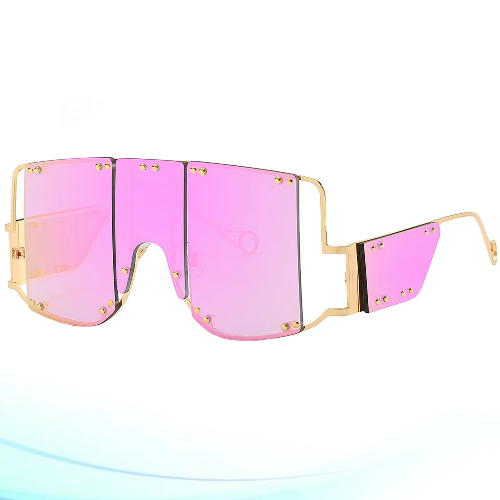 

1Pcs Punk Sunglasses Creative Shape Eyeglasses Unique Party Glasses Photo Prop Decorative Stylish Lightweight Durable Accessory