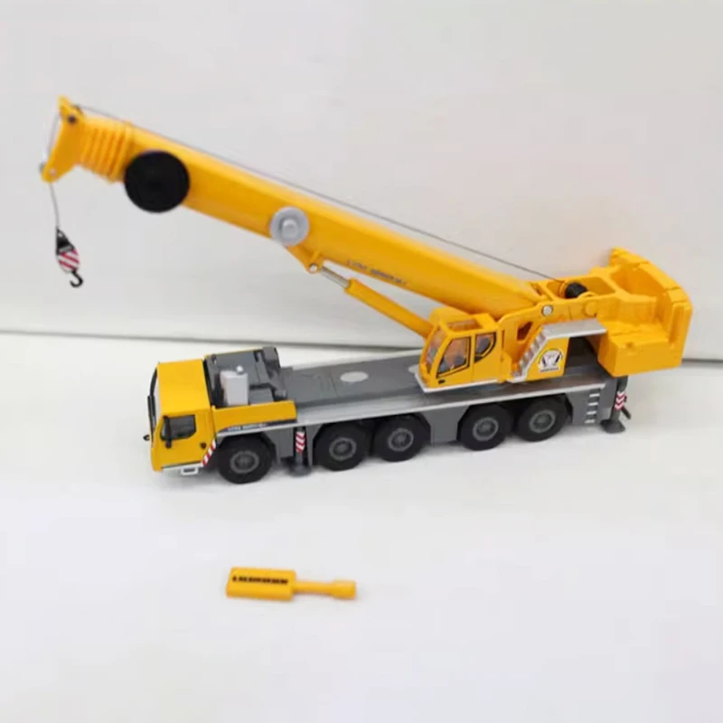 

Diecast 1:87 Scale LIEBHERR LTM 1250-5.1 Crane Alloy Engineering Car Model HO Ornament Collection Souvenir Holiday Gift Display