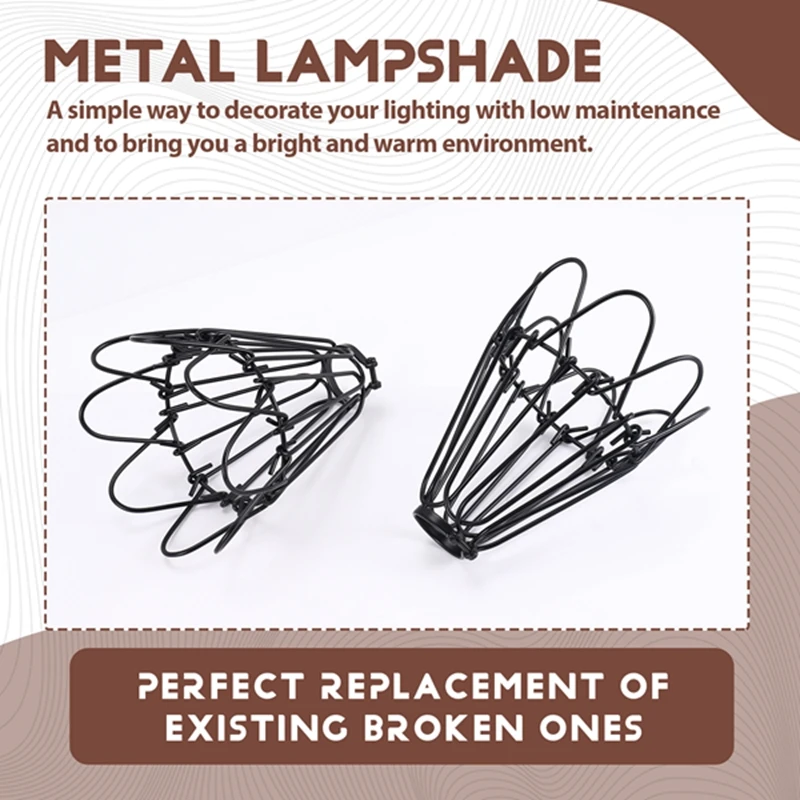 Регулируемый абажур в виде проволочной клетки LICE, 2 шт., металлическая клетка для птиц, лампа, остров, подвесной светильник, держатель лампы