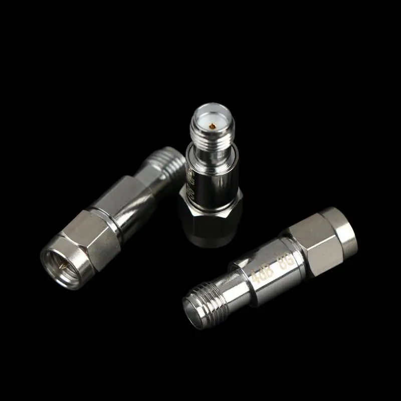 1PC new DC-8Ghz SMA Coaxial Fixed Attenuator 2W 1dB/2dB/3dB/4DB/5dB/ SMA Coaxial Fixed Attenuator