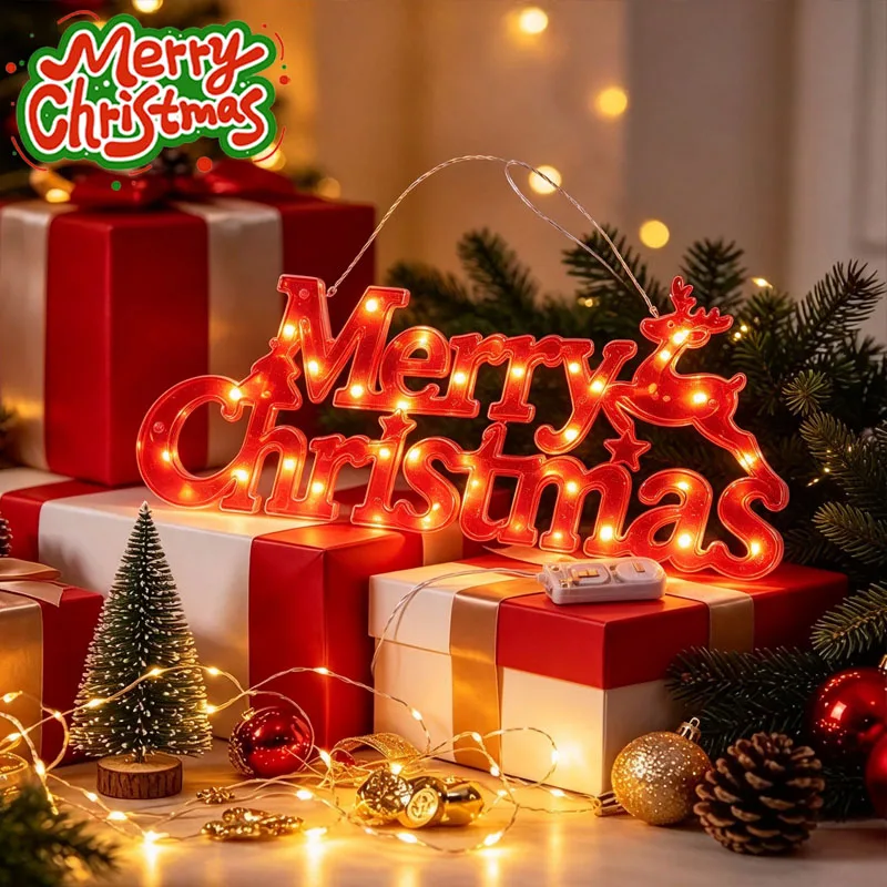 1-5PCS Xmas Tree Pendant Door Hanging Decoration Scene Backdrop Ambiance Accessory for Home Party Indoor Outdoor Supplies