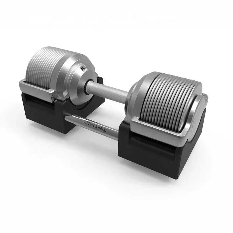 Patent  Chrome adjustable dumbbell set23.5KG/32.5KG/41.5KG/52LB/72LB/92LB  premium smart quick lock variable dumbbell