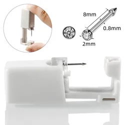 1/5Pcs Nose Studs Piercing Gun Piercer Disposable Safe Sterile Piercing Unit Tool Machine Kit Earring Stud Piercing Body Jewelry